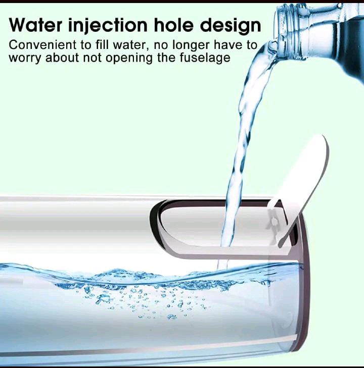 Limited Offer!!! 4 nozzles New Dental Water Jet Irrigator High Frequency Pulse Water Flosser Electric Spray Cleaning Oral 3 Modes Cordless USB Rechargable Teeth Cleaner, 220ML Water Tank/ Braces Ideal