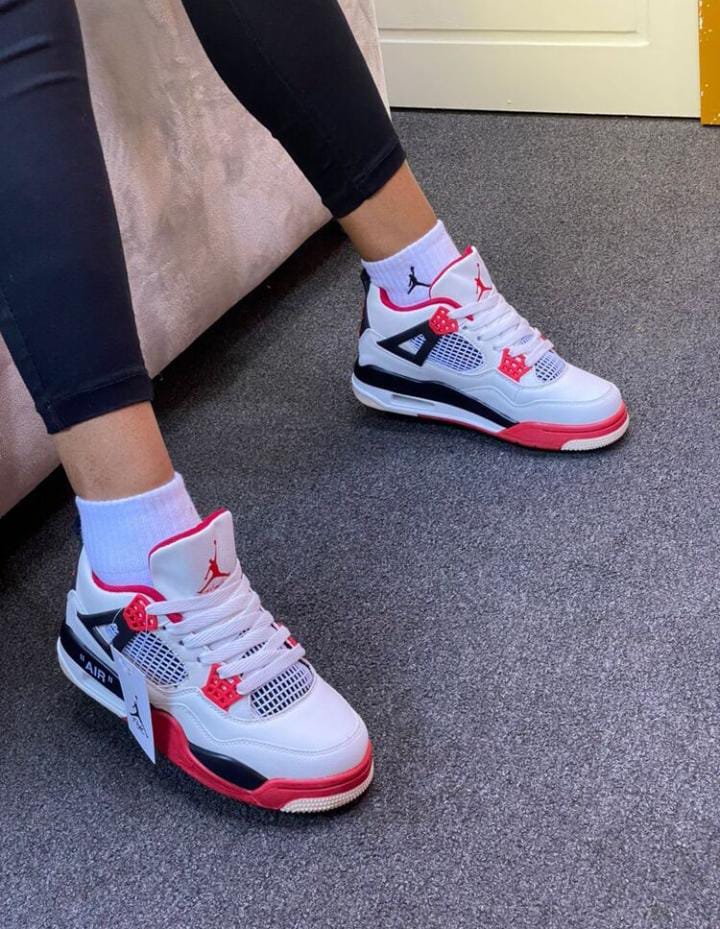 Original Air Jordan 4 Retro Sneakers, Best Quality Fashion Men's Shoes/ Women's Shoes Unisex J4 Sneakers