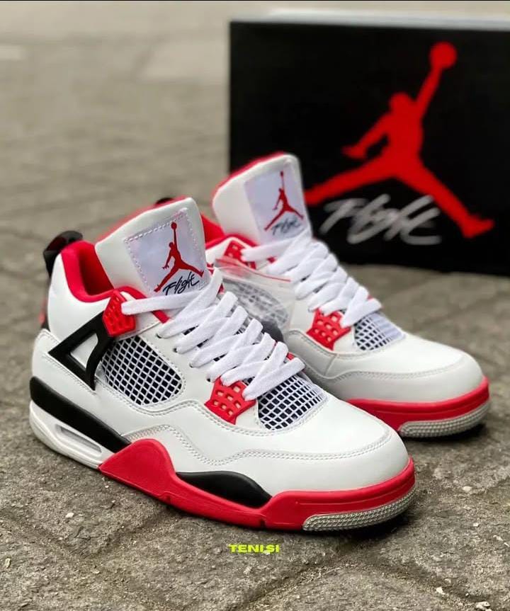 Original Air Jordan 4 Retro Sneakers, Best Quality Fashion Men's Shoes/ Women's Shoes Unisex J4 Sneakers