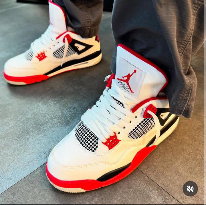 Original Air Jordan 4 Retro Sneakers, Best Quality Fashion Men's Shoes/ Women's Shoes Unisex J4 Sneakers
