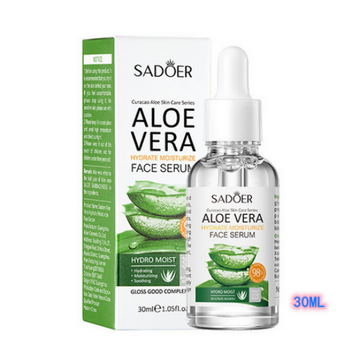 29Pcs Skin Care Set Aloe Facial Cleanser +Aloe Moisturizing lotion + Face Essence +Face Toner Tone+Eye Cream + Masks 20PCS+Lipstick + Hand Cream Gift set+Exfoliating gel+Spray