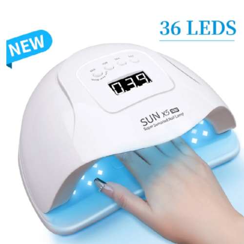 Nail Phototherapy Machine 80w High Power Nail Baking Lamp Quick Drying Wearing Nail Drying Machine