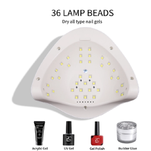 Nail Phototherapy Machine 80w High Power Nail Baking Lamp Quick Drying Wearing Nail Drying Machine