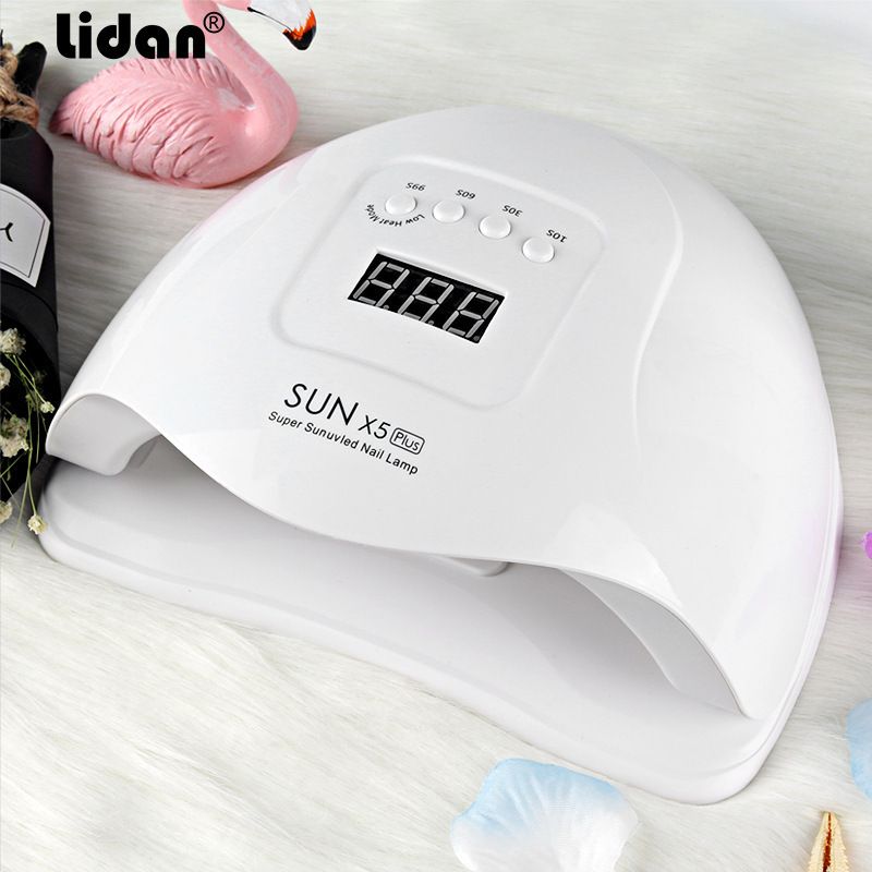 Nail Phototherapy Machine 80w High Power Nail Baking Lamp Quick Drying Wearing Nail Drying Machine