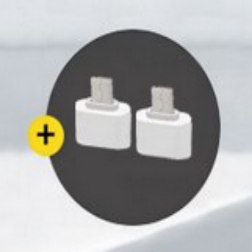 Real capacity USB2.0 metal high-speed portable computer notebook drive USB flash drive U disk [+2 Free OTG Adapters]