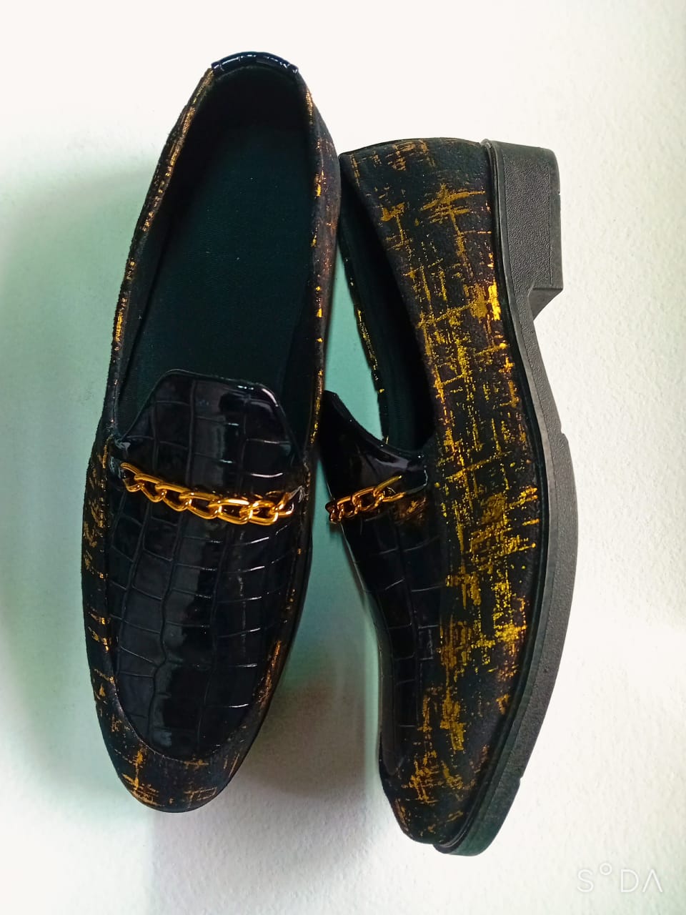 Ankara Oxford Shoes for Men – African Print Leather Dress Shoes | Stylish Formal Wear 39-45.