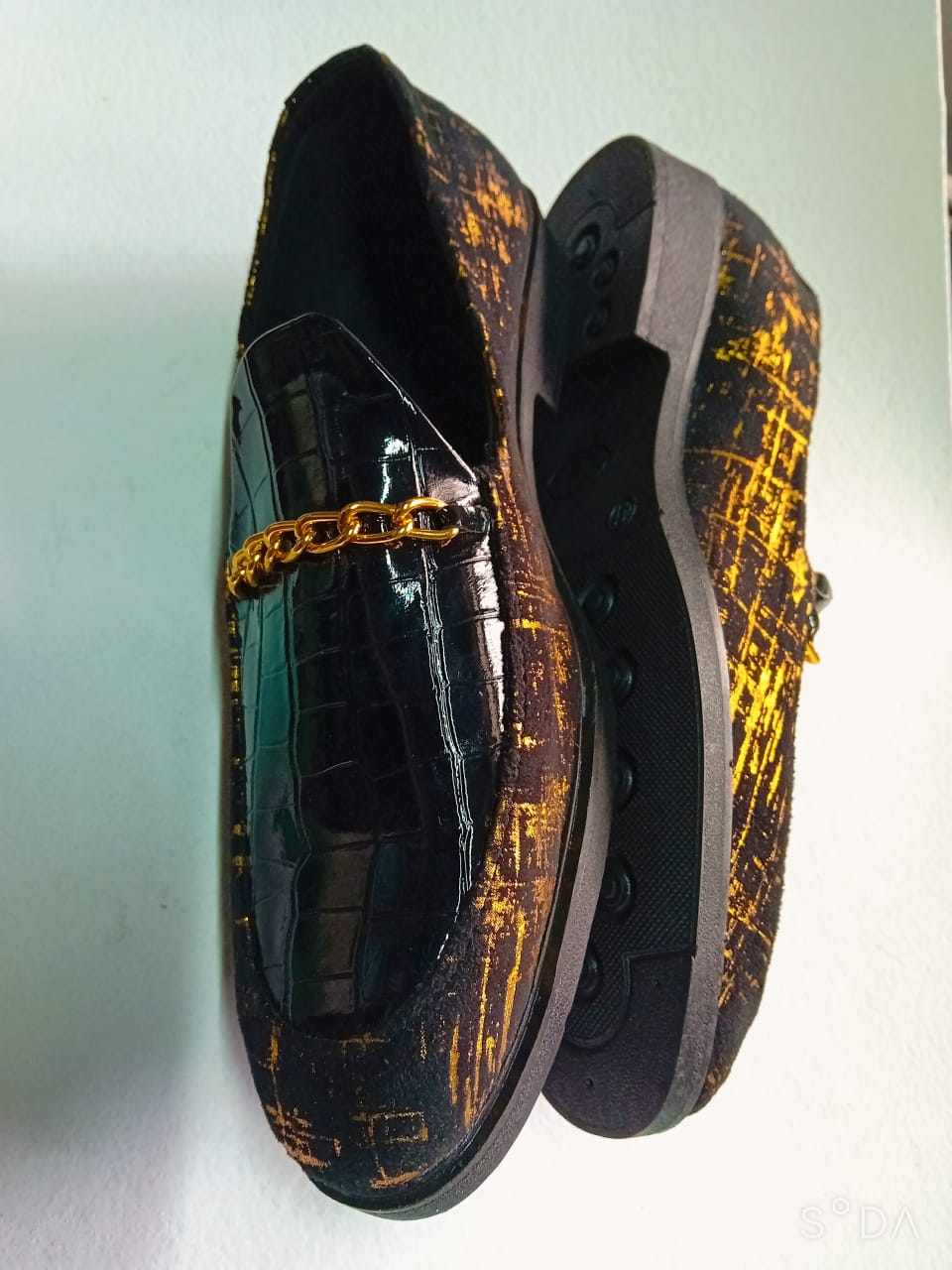 Ankara Oxford Shoes for Men – African Print Leather Dress Shoes | Stylish Formal Wear 39-45.