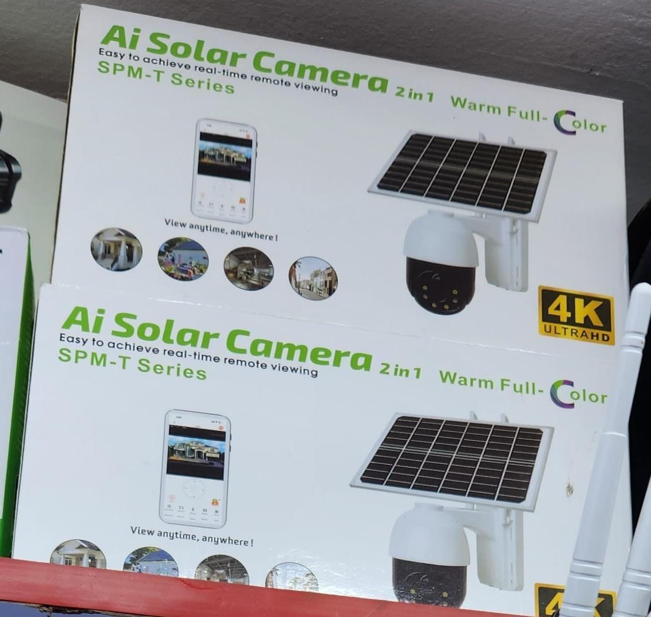 AI Solar SIM Card CCTV Camera – 4K HD Outdoor Surveillance, SIM Enabled, Wireless Security Camera