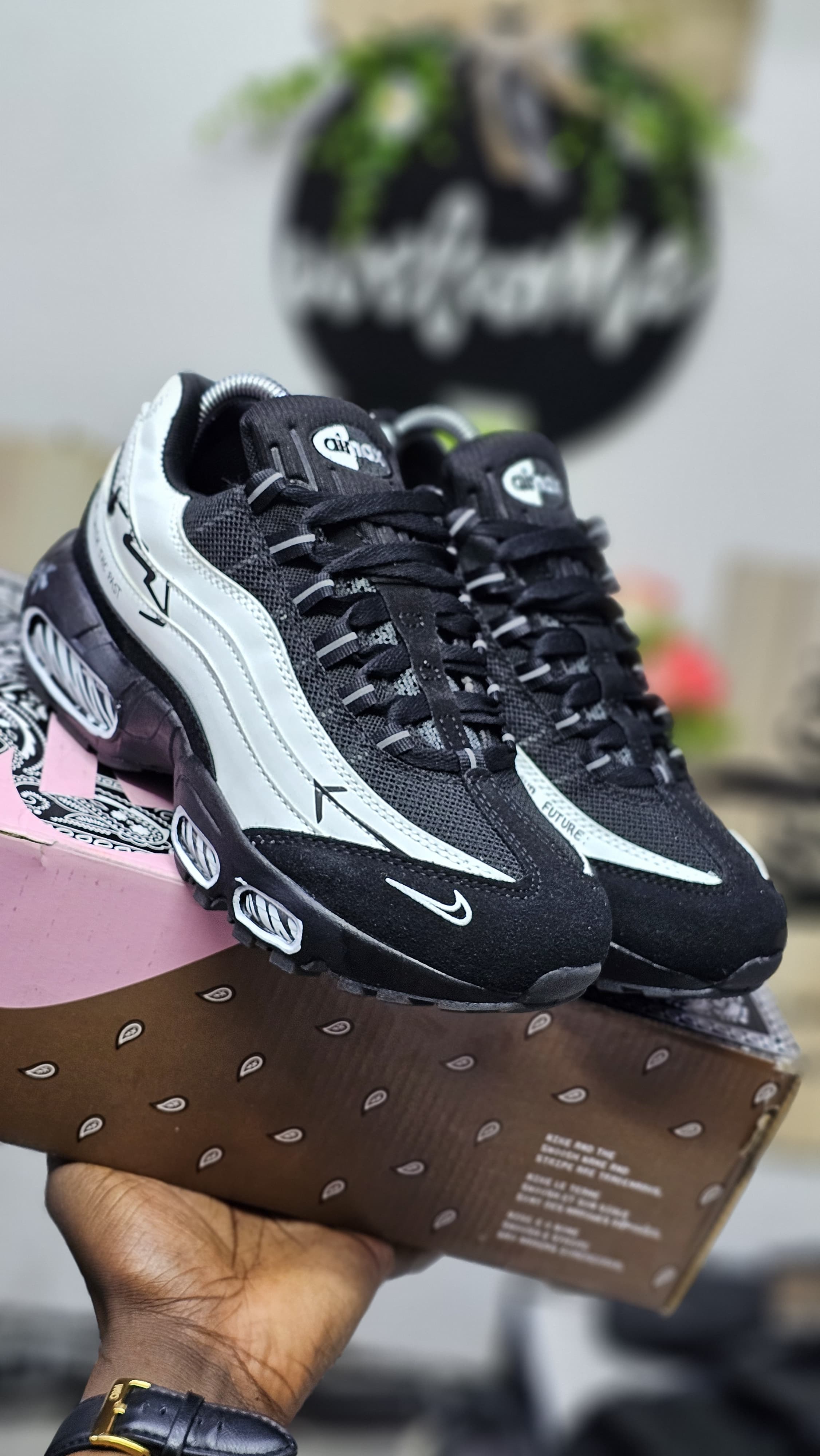 Air Max 95 Style Men’s Sneakers – Air Cushion Street & Casual Sports Shoes