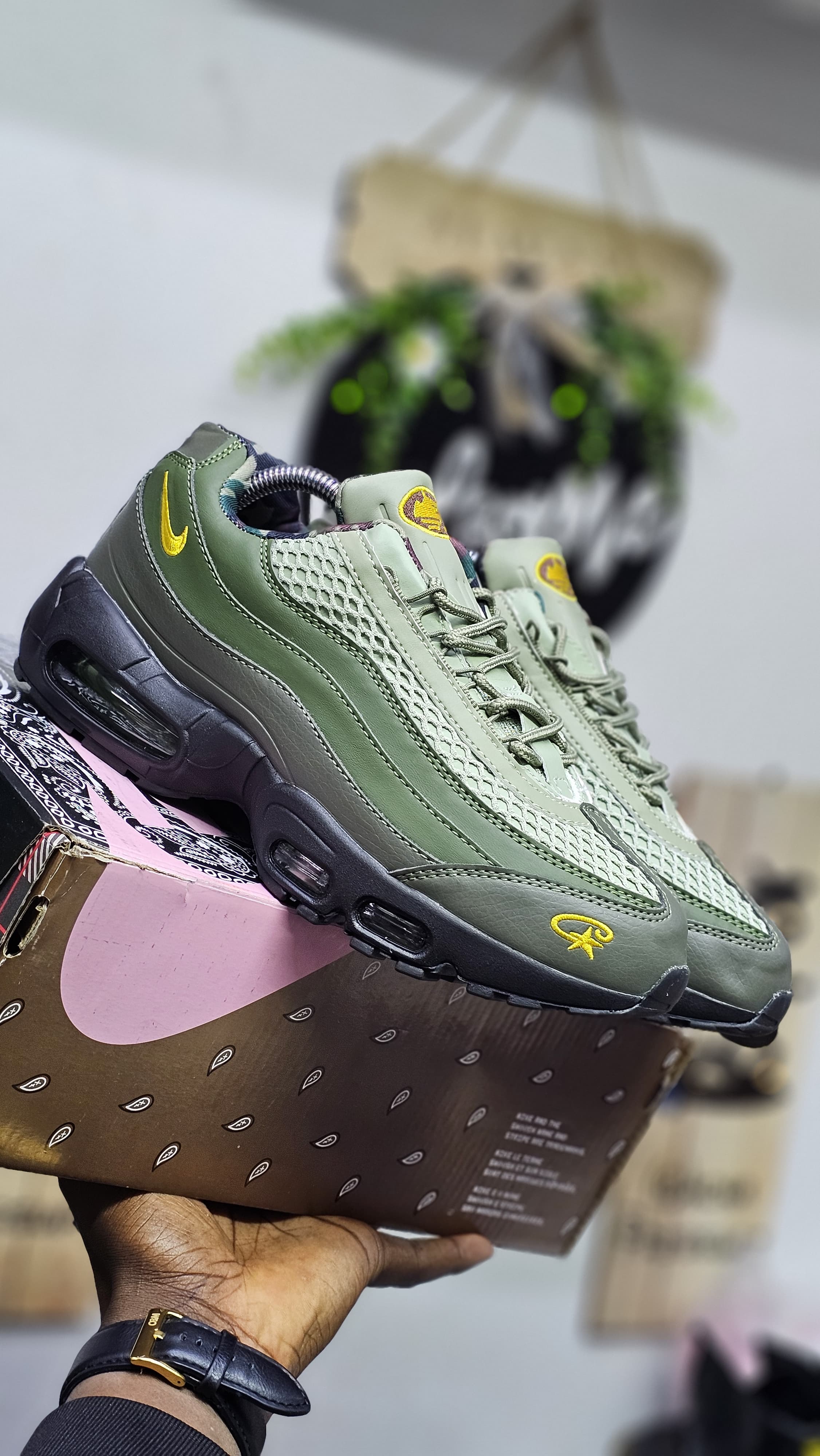 Air Max 95 Style Men’s Sneakers – Air Cushion Street & Casual Sports Shoes