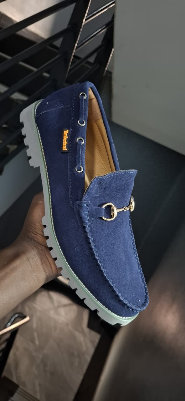 Men’s Premium Suede Leather Loafers – Luxury Horsebit Slip-On Shoes | Casual & Official Smart Wear