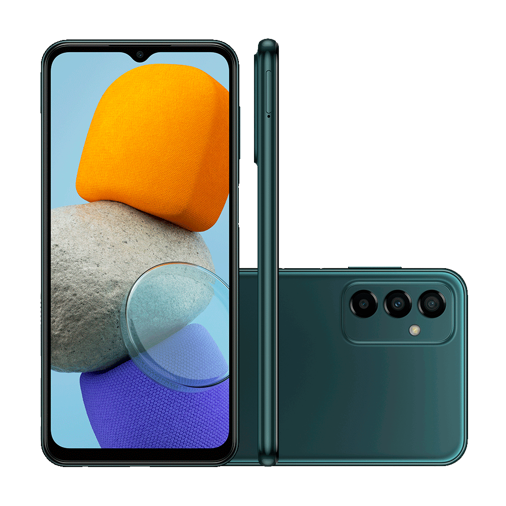 REFURBISHED SAMSUNG M23 128GB ROSEGOLD  DISPLAY 6.6 INCHES  TRIPPLE REAR CAMERA  50MP + 8MP + 2MP  BATTERY CAPACITY 5000MAH WITH FOUR MONTHS WARRANTY