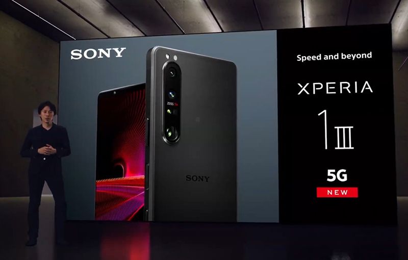 REFURBISHED SONY XPERIA 1 iii 256GB BLACK DISPLAY 6.50 INCHES  TRIPPLE REAR CAMERA 12MP + 12MP + 12MP WITH FOUR MONTHS WARRANTY
