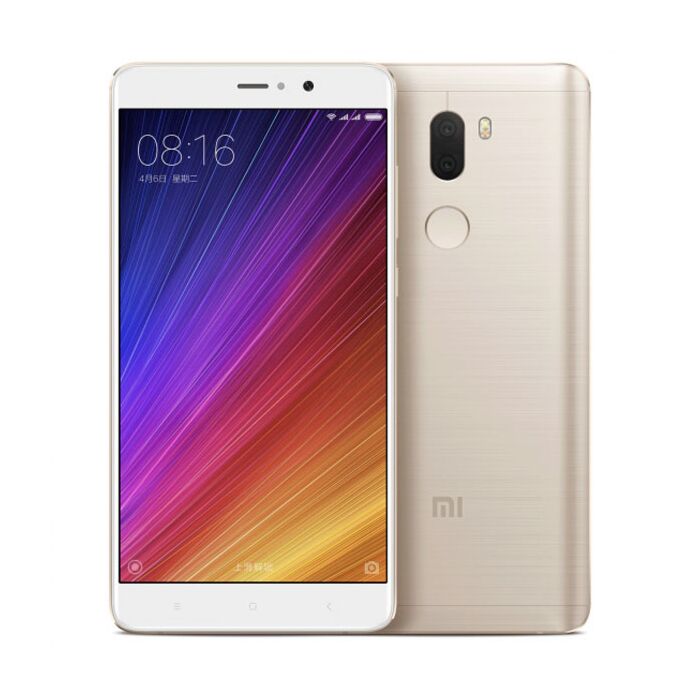 REFURBISHED XIAOMI REDMI 5PLUS 64GB GOLD/BLACK DISPLAY 6.0 INCHES REAR CAMERA 12MP BATTERY CAPACITY 4000MAH WITH FOUR MONTHS WARRANTY