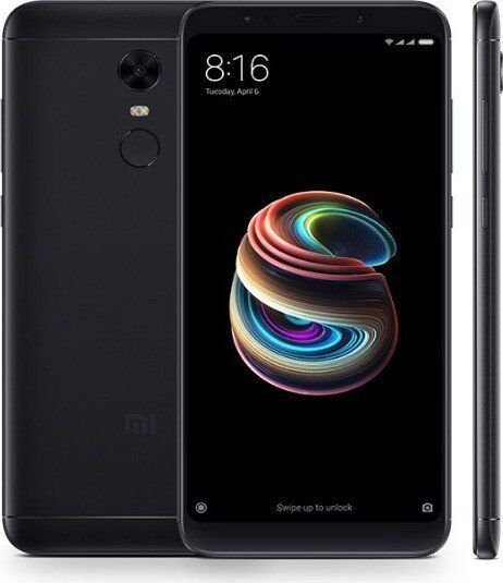 REFURBISHED XIAOMI REDMI 5PLUS 64GB GOLD/BLACK DISPLAY 6.0 INCHES REAR CAMERA 12MP BATTERY CAPACITY 4000MAH WITH FOUR MONTHS WARRANTY