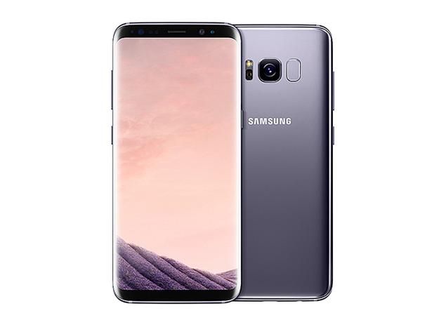 REFURBISHED SAMSUNG S8 64GB BLACK WITH WARRANTY 90Hz AMOLED Screen 25W Charging Side Fingerprint Unlock 4G LTE ARCTIC SILVER