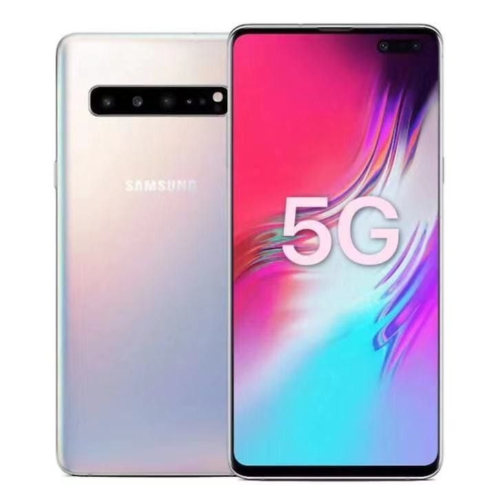 REFURBISHED SAMSUNG S10 5G 256GB ROM 8GB RAM GOLD DISPLAY  6.7 INCHES REAR CAMERA 12MP + 12MP + 16MP + 0.038MP ANDROID 12 WITH WARRANTY