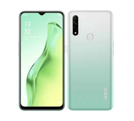 REFURBISHED  OPPO A31 Smart Phone 6GB+128GB With Fingerprint Unlock 6.50inch Support 2G/3G/4G Network Dual SIM 4230mAh BLACK WITH FIVE MONTHS WARRANTY