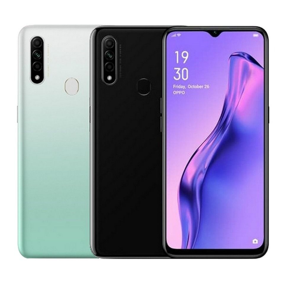REFURBISHED  OPPO A31 Smart Phone 6GB+128GB With Fingerprint Unlock 6.50inch Support 2G/3G/4G Network Dual SIM 4230mAh BLACK WITH FIVE MONTHS WARRANTY