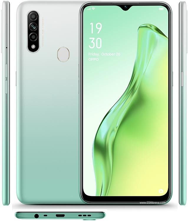 REFURBISHED  OPPO A31 Smart Phone 6GB+128GB With Fingerprint Unlock 6.50inch Support 2G/3G/4G Network Dual SIM 4230mAh BLACK WITH FIVE MONTHS WARRANTY