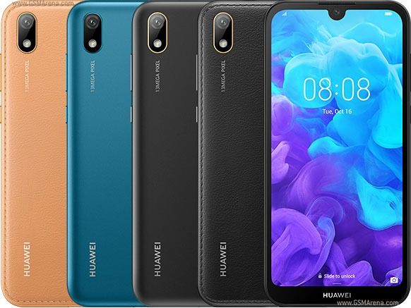 REFURBISHED HUAWEI Y5 2019 3GB RAM 64GB/32GB ROM DISPLAY  5.71-inch Rear Camera 13MP  BLUE AND GOLD COLOR WITH THREE MONTHS WARRANTY