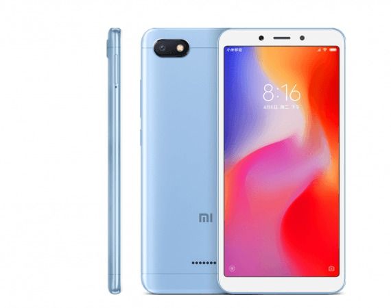 REFURBISHED REDMI 6 DISPLAY 5.45 INCHES REAR CAMERA  12MP + 5MP FRONT CAMERA 5MP 4GB RAM 32GB/64GB ANDROID 8.1 FINGERPRINT UNLOCK WITH FREE CHARGER