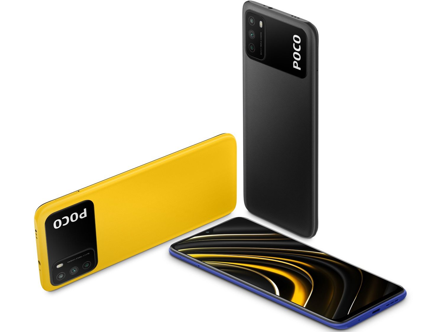 REFURBISHED  POCO M3 4GB RAM 128GB ROM  DISPLAY 6.5 INCHES  REAR CAMERA 48MP + 2MP + 2MP FRONT CAMERA  8MP  BATTERY CAPACITY 6000Mah