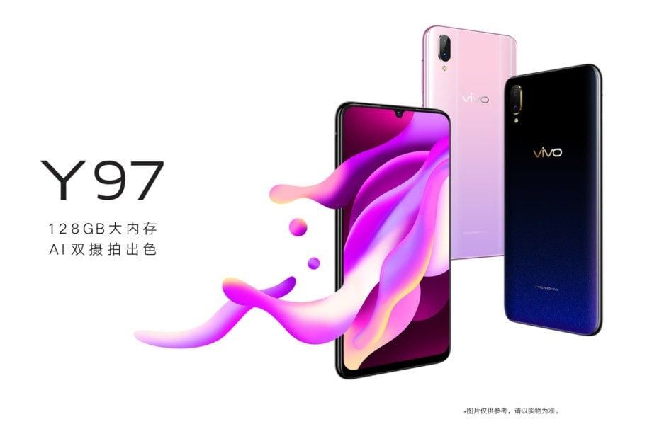 REFURBISHED VIVO Y97 4GB RAM 128GB ROM DISPLAY 6.3 INCHES REAR CAMERA 16MP + 2MP FRONT CAMERA 16MP ANDROID 8.1 OREO