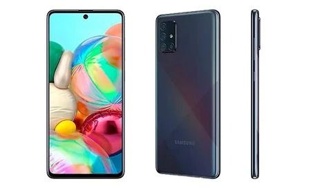 REFURBISHED SAMSUNG A71 4G 128GB ROM 6GB RAM DISPLAY 6.7 INCHES 8GB RAM 128GB ROM REAR CAMERA 64MP + 12MP + 5MP + 5MP BATTERY CAPACITY 4500Mah