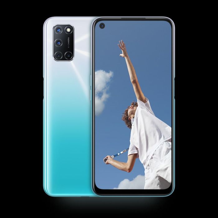 REFURBISHED OPPO A52 128GB ROM 8GB RAM DISPLAY  6.5 INCHES REAR CAMERA 12MP + 8MP + 2MP + 2MP ANDROID 10 BATTERY CAPACITY 5000Mah