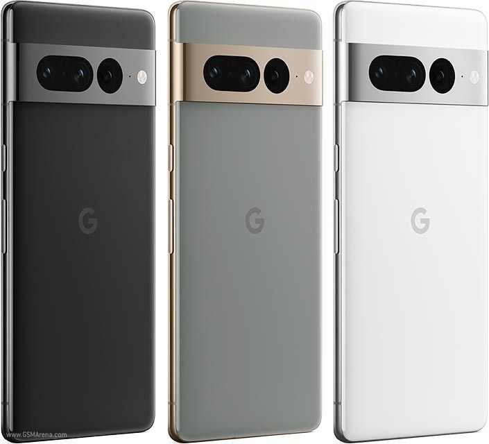 REFURBISHED GOOGLE PIXEL 7 PRO 12GB RAM 128GB ROM DISPLAY 6.7 INCHES REAR CAMERA 50MP + 48MP + 12MP FRONT CAMERA 10.8MP ANDROID 15 BATTERY 5000MAH WHITE