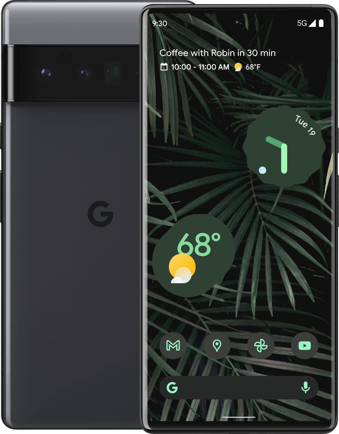 REFURBISHED GOOGLE PIXEL 6 PRO 128GB ROM 8GB RAM DISPLAY 6.7 INCHES REAR CAMERA 50MP + 12MP + 48MP FRONT CAMERA 11.1MP ANDROID 15 BATTERY CAPACITY 5003Mah FINGERPRINT NOT WORKING