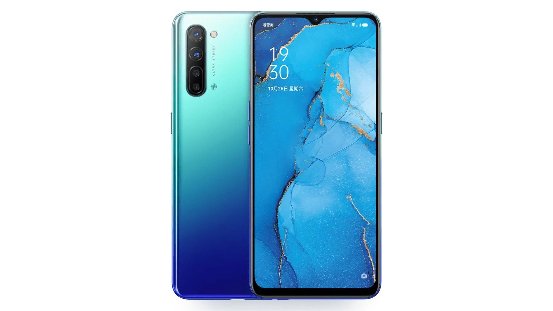 REFURBISHED OPPO RENO 3 5G 8GB RAM 128GB ROM QUAD BACK CAMERA 64MP + 8MP + 2MP + 2MP DISPLAY 6.4 INCHES BATTERY CAPACITY 4500 MAH WITH FOUR MONTHS WARRANTY(NO FINGERPRINT)