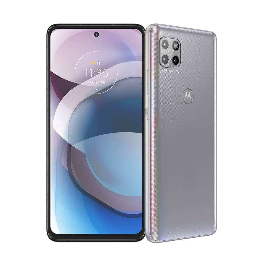 REFURBISHED MOTOROLA ONE 5G ACE 128GB ROM 4GB RAM DISPLAY 6.7 INCHES REAR CAMERA 48MP + 8MP + 2MP FRONT CAMERA 16MP BATTERY CAPACITY 5000Mah