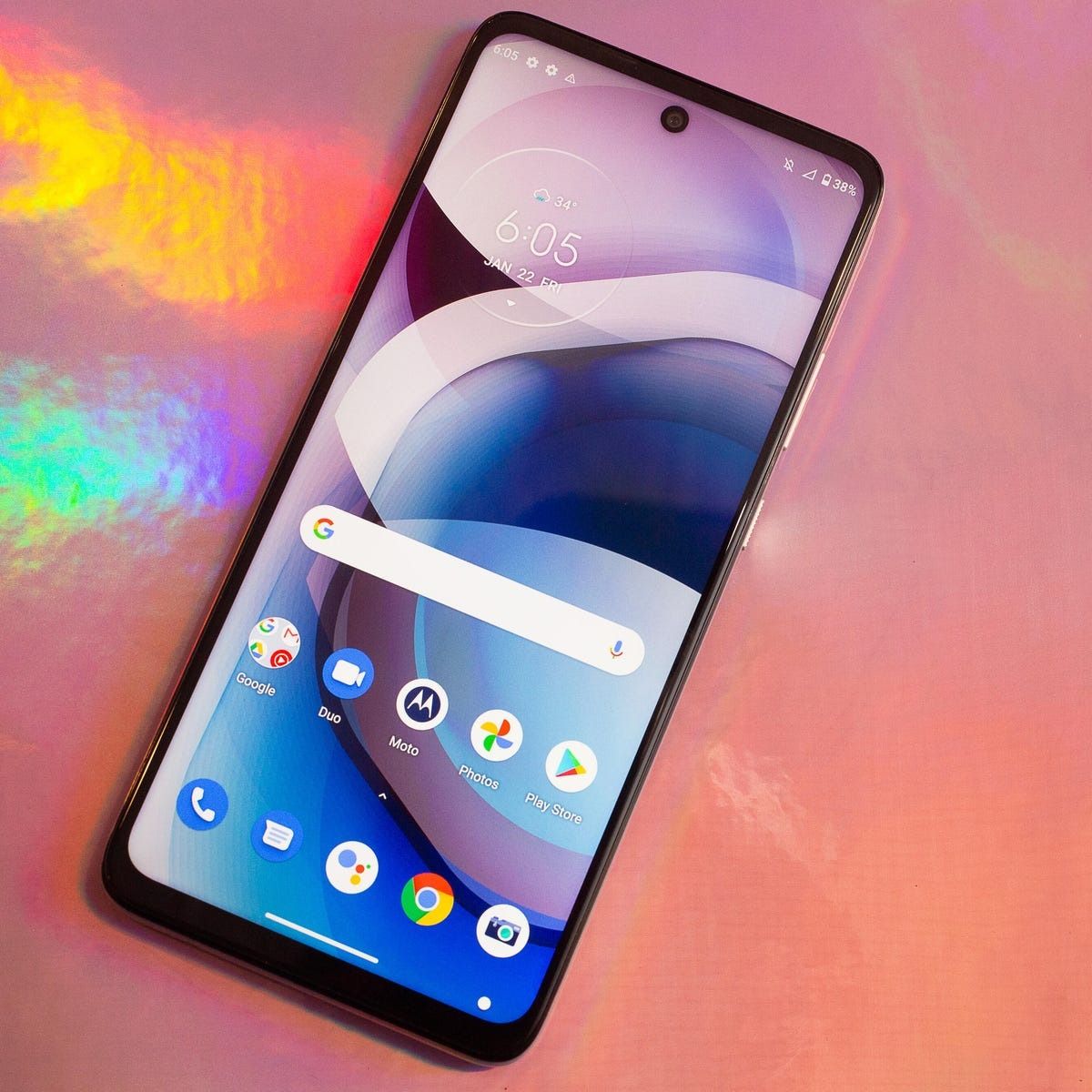 REFURBISHED MOTOROLA ONE 5G ACE 128GB ROM 4GB RAM DISPLAY 6.7 INCHES REAR CAMERA 48MP + 8MP + 2MP FRONT CAMERA 16MP BATTERY CAPACITY 5000Mah