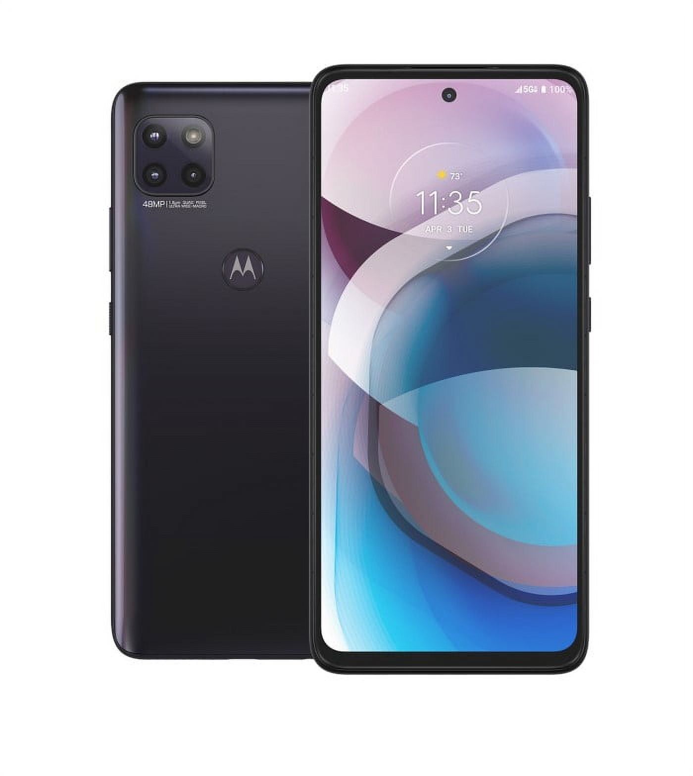 REFURBISHED MOTOROLA ONE 5G ACE 128GB ROM 4GB RAM DISPLAY 6.7 INCHES REAR CAMERA 48MP + 8MP + 2MP FRONT CAMERA 16MP BATTERY CAPACITY 5000Mah