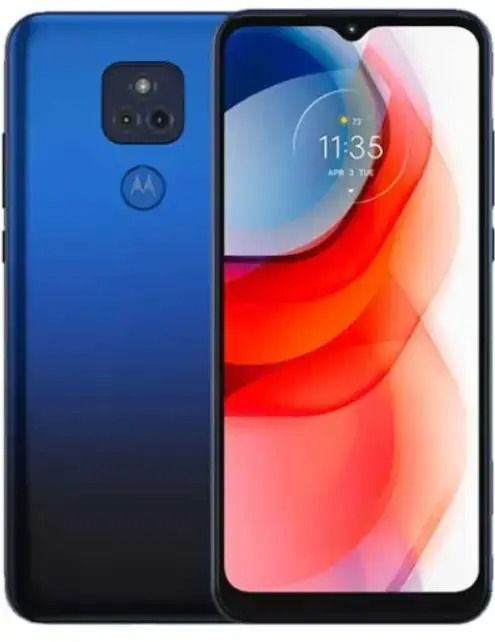 REFURBISHED MOTOROLA G PLAY 2021 32GB ROM 3 GB RAM DISPLAY 6.5 INCHES REAR CAMERA 13MP + 2MP FRONT CAMERA 5MP BATTERY CAPACITY 5000Mah