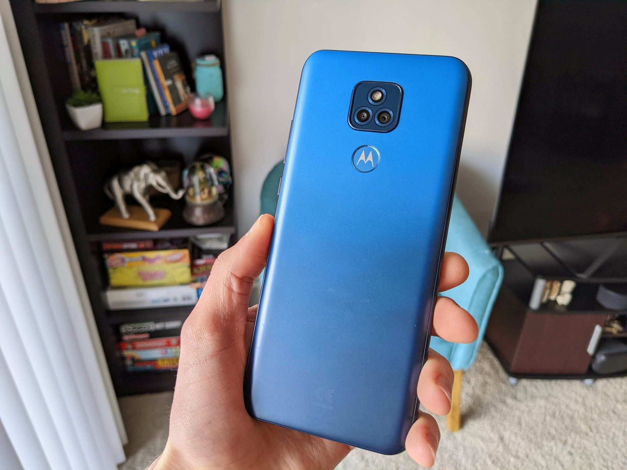 REFURBISHED MOTOROLA G PLAY 2021 32GB ROM 3 GB RAM DISPLAY 6.5 INCHES REAR CAMERA 13MP + 2MP FRONT CAMERA 5MP BATTERY CAPACITY 5000Mah