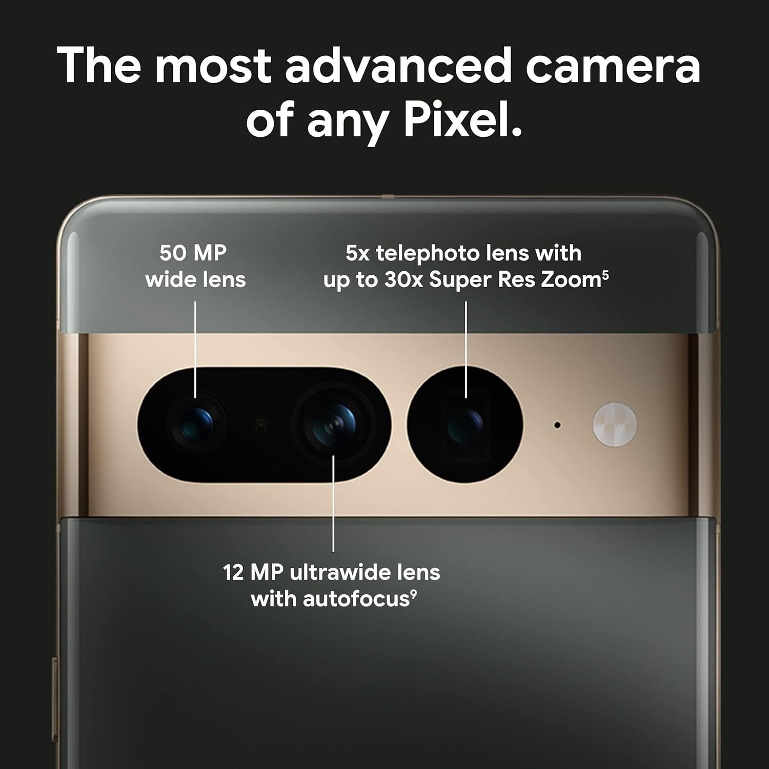 REFURBISHED GOOGLE PIXEL 7 PRO 12GB RAM 128GB ROM DISPLAY 6.7 INCHES REAR CAMERA 50MP + 48MP + 12MP FRONT CAMERA 10.8MP ANDROID 15 BATTERY 5000MAH WHITE