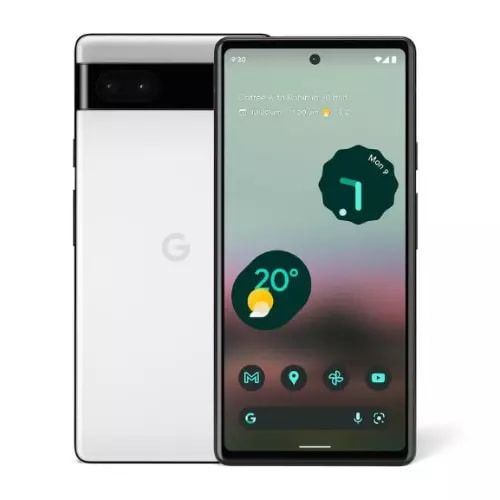 REFURBISHED GOOGLE PIXEL 6A 128GB ROM 8GB RAM DISPLAY 6.1 INCHES REAR CAMERA 12.2MP + 12MP FRONT CAMERA 8MP  BATTERY CAPACITY 4410mAh ANDROID 15 BLACK