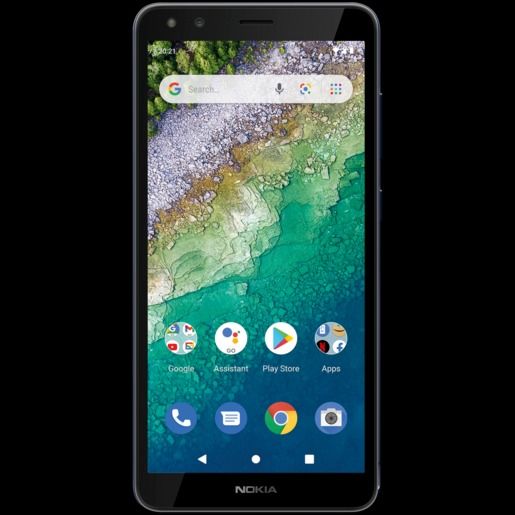 REFURBISHED NOKIA C1 16GB ROM DISPLAY 5.45 INCHES REAR CAMERA 5MP FRONT CAMERA 5MP ANDROID 11 DUAL SIM WITH CHARGER