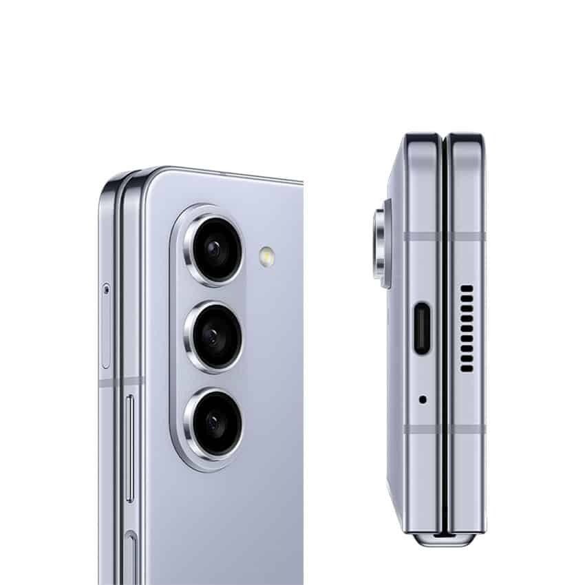 REFURBISHED SAMSUNG GALAY Z FOLD 5 256GB ROM 12GB RAM DISPLAY 7.6 INCHES REAR CAMERA 50MP + 12MP + 10MP FRONT CAMERA 10MP + 4MP BLACK