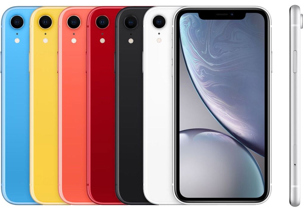 REFURBISHED IPHONE XR 128B ROM DISPLAY 6.1 INCHES REAR CAMERA 12MP FRONT CAMERA 7MP BATTERY CAPACITY 100% RED