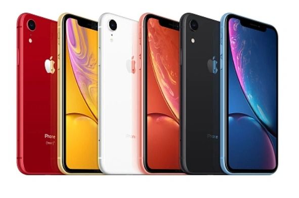 REFURBISHED IPHONE XR 128B ROM DISPLAY 6.1 INCHES REAR CAMERA 12MP FRONT CAMERA 7MP BATTERY CAPACITY 100% RED
