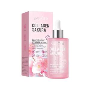 SADOER Collagen Sakura face serum For moisturizing, Nourishing Even Tones, Soothes and Hydrates