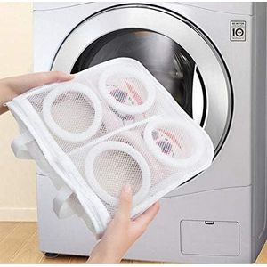 Laundry Bag, Shoe Washing Bag, Mesh Laundry Bags, Shoe Washing Machine Bag, Multi functional Shoe Wash Bag with Durable Zipper