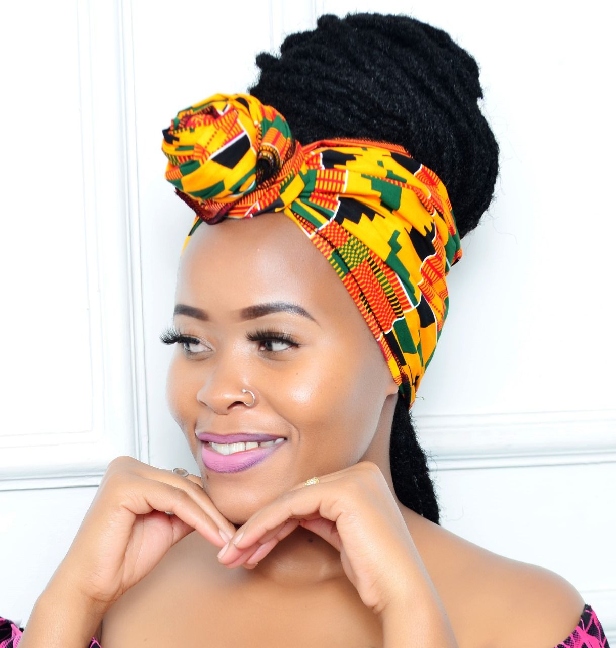 Ankara stylish cotton headwraps