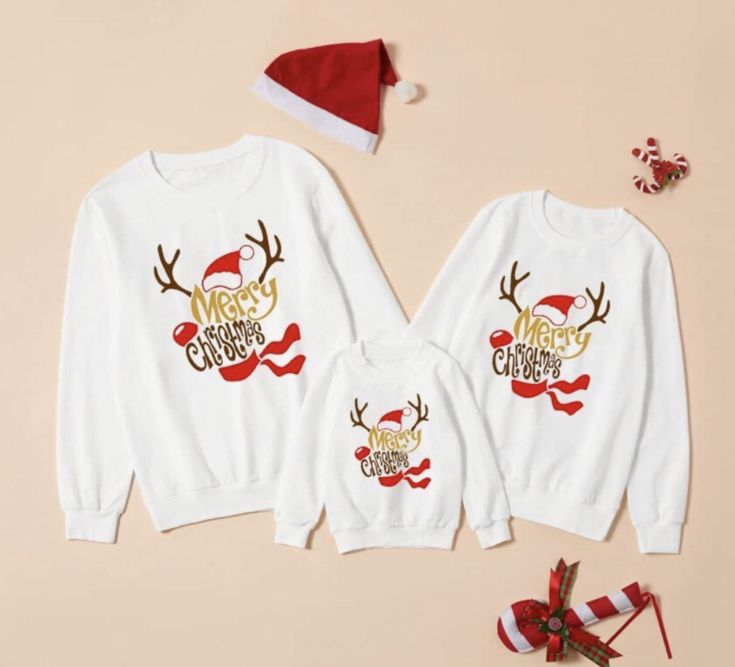 Christmas Unisex cotton statement sweatshirts