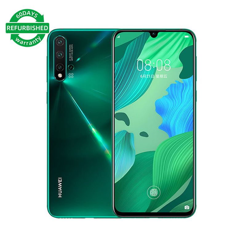 Refurbished phone huawei nova 5 pro Original 8+128GB Mobile Phone smart phones 6.39inch Dual SIM