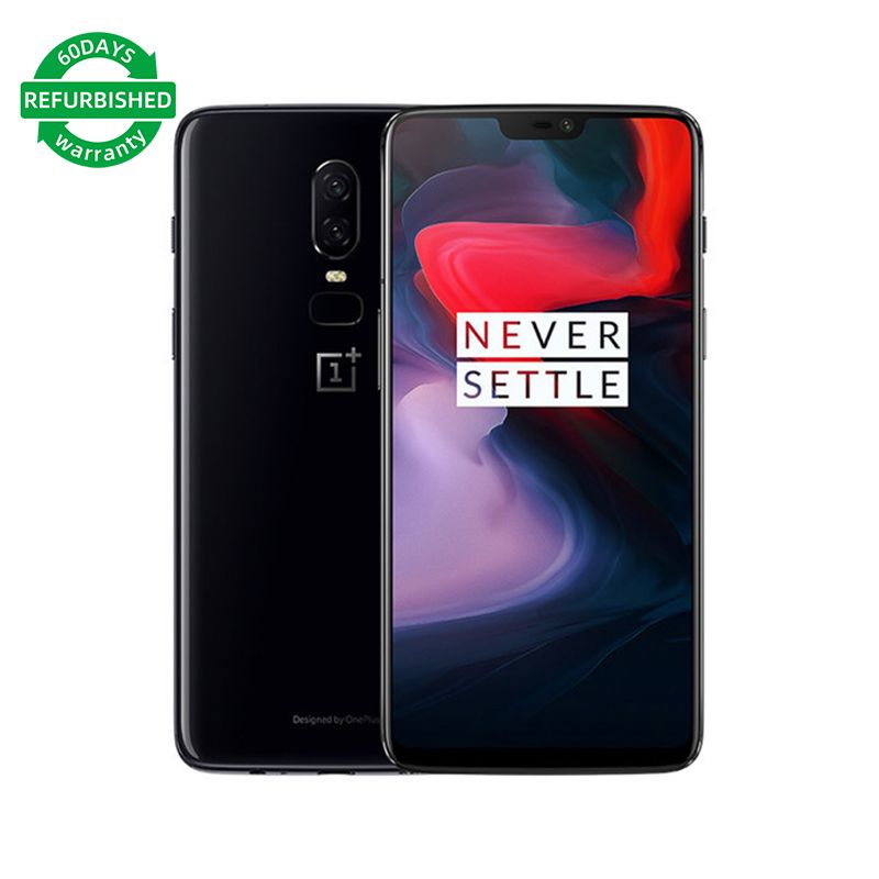 Refurbished Phone OnePlus 6 4G 6.28-inch Screen 16MP Camera 3300mAh Battery Used Phone